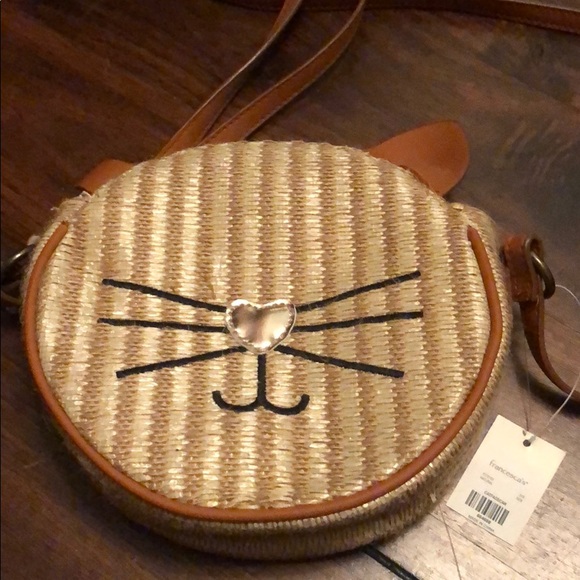 Francesca's Collections Handbags - Purse round cat face